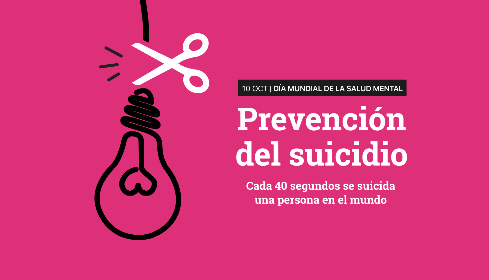Día Mundial de la Salud Mental 2019: prevención del suicidio